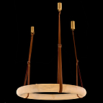 Люстра в форме обруча из натурального камня Minerals of Light варинант исполнения - 1 | Loft Concept в Новосибирске