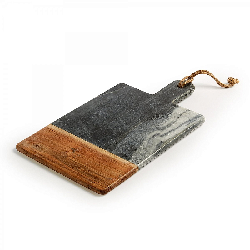 Разделочная доска Wood Strip Серый Коричневый в Новосибирске | Loft Concept 