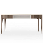 Рабочий стол с прямоугольной белой столешницей и 2-мя ящиками Harper Line варинант исполнения - 1 | Loft Concept в Новосибирске