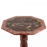 Кофейный стол из натуральных камней Лемезит и Яшма Natural Stone Tables варинант исполнения - 22 | Loft Concept в Новосибирске