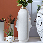 Ваза с золотисто-белыми фрагментами Faces of Imagination варинант исполнения - 9 | Loft Concept в Новосибирске