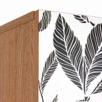 Шкаф с принтом Leaf bouquet варинант исполнения - 6 | Loft Concept в Новосибирске