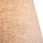 Люстра с белым каркасом и тканевыми абажурами Natural Stems варинант исполнения - 3 | Loft Concept в Новосибирске