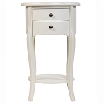 Белая тумба на фигурных ножках Shelby варинант исполнения - 1 | Loft Concept в Новосибирске