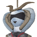 Кукла из джинсовой одежды и армейских палаток Rusalka Jeans&Tents варинант исполнения - 4 | Loft Concept в Новосибирске