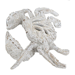 Статуэтка краб с детализированной текстурой в белом цвете Marine Accessories варинант исполнения - 2 | Loft Concept в Новосибирске