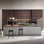 Кухонный гарнитур из камня и дерева SISTEMA XY Dada Engenereed Kitchen варинант исполнения - 1 | Loft Concept в Новосибирске