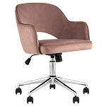 Кресло для компьютерного стола Veloury Pink варинант исполнения - 1 | Loft Concept в Новосибирске