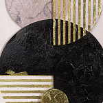 Панно декоративное с объемным эффектом Asymmetry варинант исполнения - 4 | Loft Concept в Новосибирске