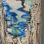 Эко декор на стену из нитей Wall decor Mermaid варинант исполнения - 1 | Loft Concept в Новосибирске