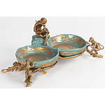 Блюдо двойное из фарфора Crogy варинант исполнения - 3 | Loft Concept в Новосибирске