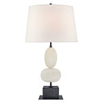 Настольная лампа на фигурном мраморном основании Conundrum варинант исполнения - 1 | Loft Concept в Новосибирске