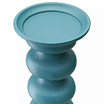 Подсвечник фигурный голубой Bright Accent 33 см варинант исполнения - 2 | Loft Concept в Новосибирске