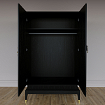 Платяной шкаф Elsa Dreams Black с 2-мя фасадами варинант исполнения - 3 | Loft Concept в Новосибирске