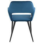 Стул с подлокотниками синий NEASAN STOOL варинант исполнения - 4 | Loft Concept в Новосибирске