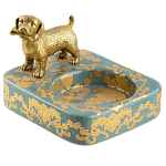 Пепельница фарфоровая Dog варинант исполнения - 1 | Loft Concept в Новосибирске
