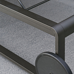 Шезлонг на металлическом каркасе с регулируемой спинкой GUELL Sunbed варинант исполнения - 6 | Loft Concept в Новосибирске