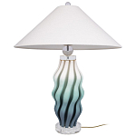 Настольная лампа с абажуром Green Wave варинант исполнения - 3 | Loft Concept в Новосибирске