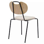 Стул с мягким сиденьем Stool Loft Light Brown варинант исполнения - 3 | Loft Concept в Новосибирске