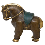 Статуэтка из бронзы в виде лошади Animals Bronze варинант исполнения - 2 | Loft Concept в Новосибирске