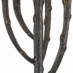 Торшер с цилиндрическим абажуром на каркасе в виде корня растения Curling Light варинант исполнения - 1 | Loft Concept в Новосибирске