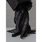 Скульптура «Окаменелый рост», Черный объект варинант исполнения - 3 | Loft Concept в Новосибирске