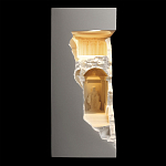 Встраиваемый в стену гипсовый светильник под покраску в античном стиле Antiquity Athena варинант исполнения - 7 | Loft Concept в Новосибирске