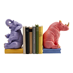 Держатель для книг Elephant and Rhinoceros Bookend варинант исполнения - 1 | Loft Concept в Новосибирске