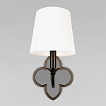 Бра с белым текстильным абажуром и фигурным основанием с зеркальной вставкой Vitorino варинант исполнения - 18 | Loft Concept в Новосибирске