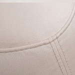 Кресло без подлокотников бежевое с принтом Macrocosm варинант исполнения - 4 | Loft Concept в Новосибирске