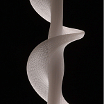 Люстра с белым скрученным плафоном Golden Swirl варинант исполнения - 6 | Loft Concept в Новосибирске