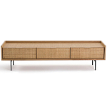 ТВ-тумба с плетеным декором Buckley Wicker TV Stand варинант исполнения - 1 | Loft Concept в Новосибирске