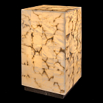 Торшер прямоугольный из натурального камня Calcite Geometry варинант исполнения - 7 | Loft Concept в Новосибирске