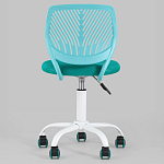 Яркий компьютерный стул Tropica Turquoise варинант исполнения - 4 | Loft Concept в Новосибирске