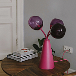 Настольная лампа Wild Grape pink варинант исполнения - 6 | Loft Concept в Новосибирске