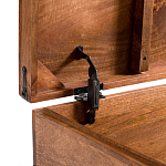 Деревянный сундук из массива манго Mango Wooden Chest Brown варинант исполнения - 3 | Loft Concept в Новосибирске