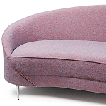 Диван Paulet Sofa Сиреневое Букле варинант исполнения - 4 | Loft Concept в Новосибирске