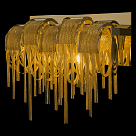 Бра с металлическими дугами и цепочками 33 см Atlantis Chain варинант исполнения - 12 | Loft Concept в Новосибирске