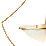 Люстра золотая светодиодная Graduated Bell варинант исполнения - 1 | Loft Concept в Новосибирске