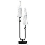 Настольная лампа с прозрачными плафонами из стекла Umbrella варинант исполнения - 1 | Loft Concept в Новосибирске