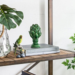 Статуэтка в виде артишока из зелёной керамики с глянцевыми лепестками Artichoke Decor  варинант исполнения - 3 | Loft Concept в Новосибирске