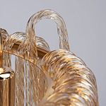 Люстра с подвесными рифлеными стеклянными трубками Nembus варинант исполнения - 9 | Loft Concept в Новосибирске