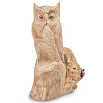 Статуэтка из дерева сова Animals of the World 20 варинант исполнения - 2 | Loft Concept в Новосибирске