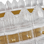 Люстра круглая с декоративными элементами в виде лепестков Round Light Flashing варинант исполнения - 7 | Loft Concept в Новосибирске