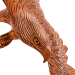 Статуэтка деревянная в виде орла Bali Eagle варинант исполнения - 3 | Loft Concept в Новосибирске