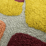 Чехол на подушку с рисунком горчичного цвета Elan Textured варинант исполнения - 6 | Loft Concept в Новосибирске