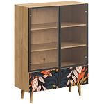 Витрина с изображением на дверцах Elise Cupboard варинант исполнения - 11 | Loft Concept в Новосибирске