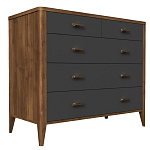Комод из массива бука с 5-ю ящиками Tasteful Furniture варинант исполнения - 2 | Loft Concept в Новосибирске