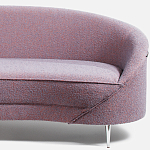 Диван Paulet Sofa Сиреневое Букле варинант исполнения - 1 | Loft Concept в Новосибирске