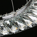 Люстра круглая с прозрачной хрустальной рамкой Maude Crystal Light варинант исполнения - 11 | Loft Concept в Новосибирске